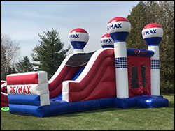 RE/MAX Bouncy Castle with Slide